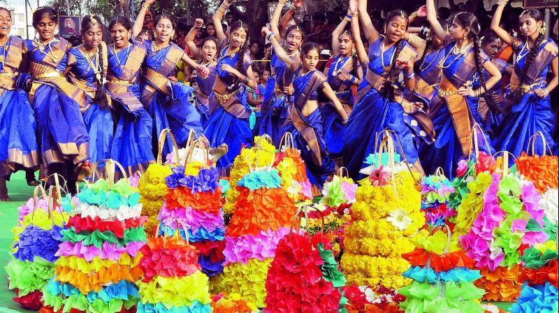 Saddula Bathukamma Celebrations Photos