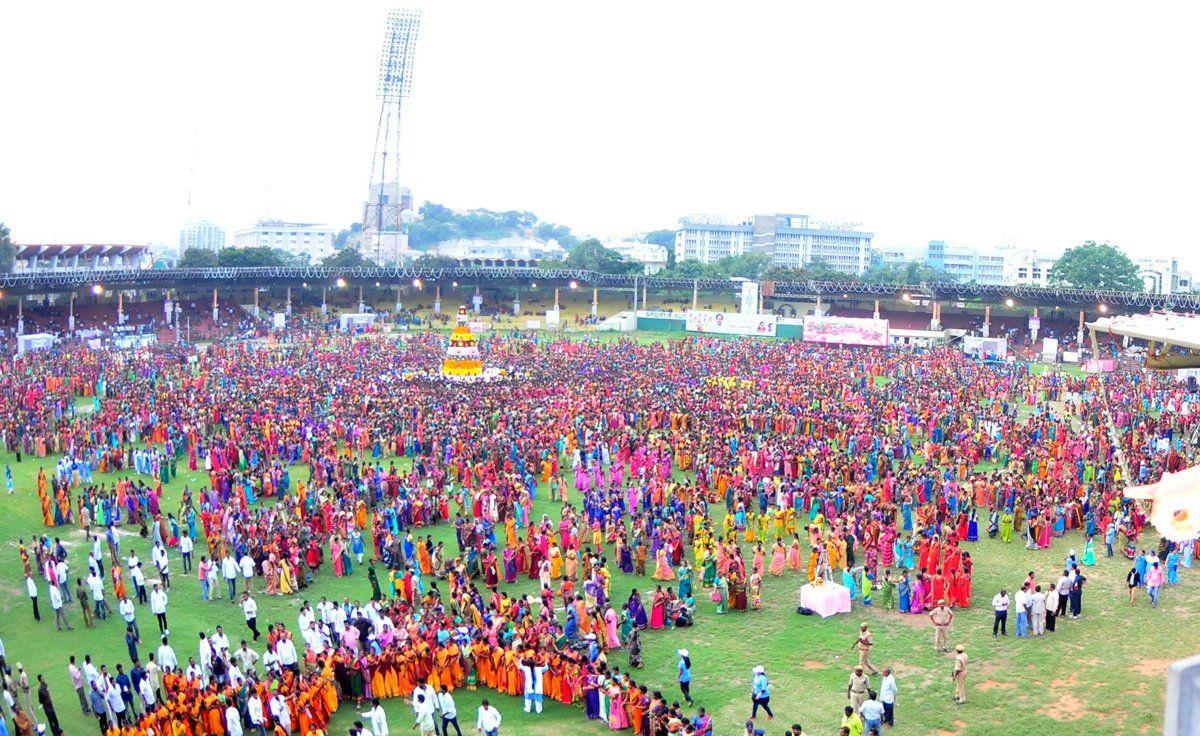 Saddula Bathukamma Celebrations Photos