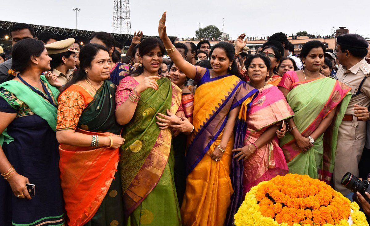 Saddula Bathukamma Celebrations Photos