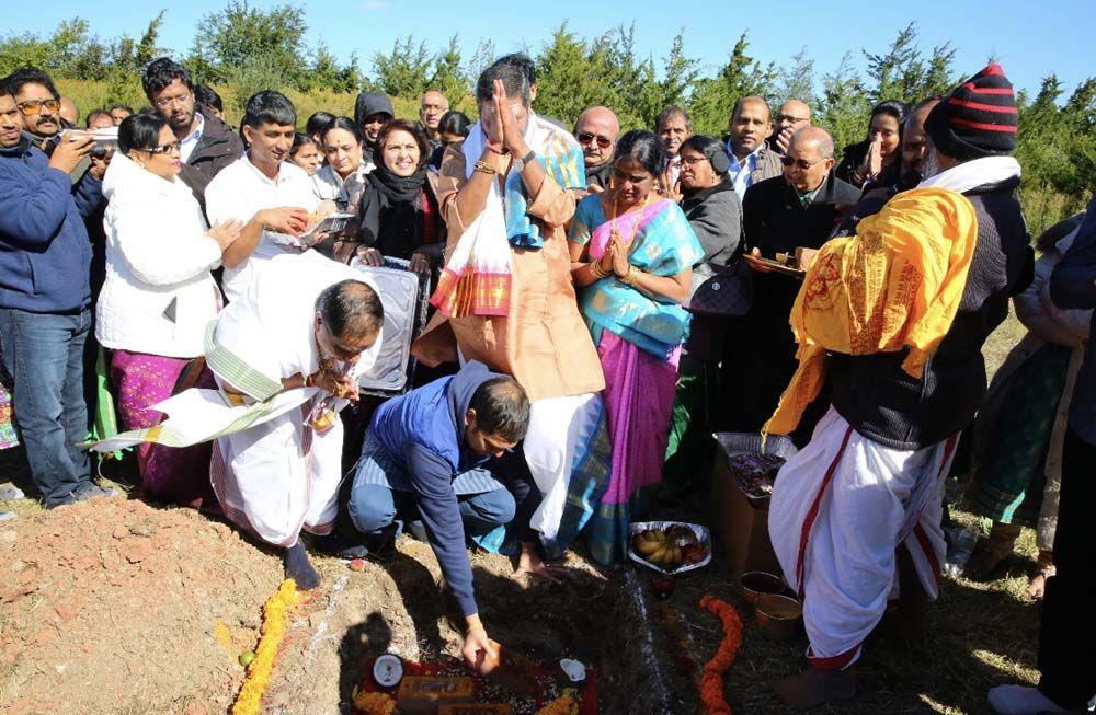 Sai Datta Peetham Bhoomi Pooja Event Photos