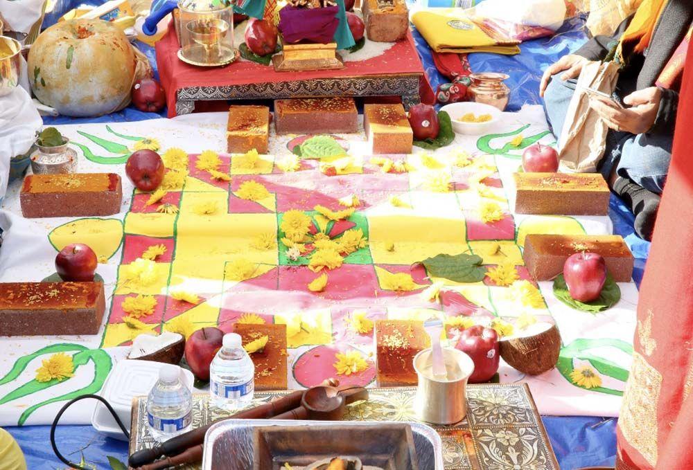 Sai Datta Peetham Bhoomi Pooja Event Photos