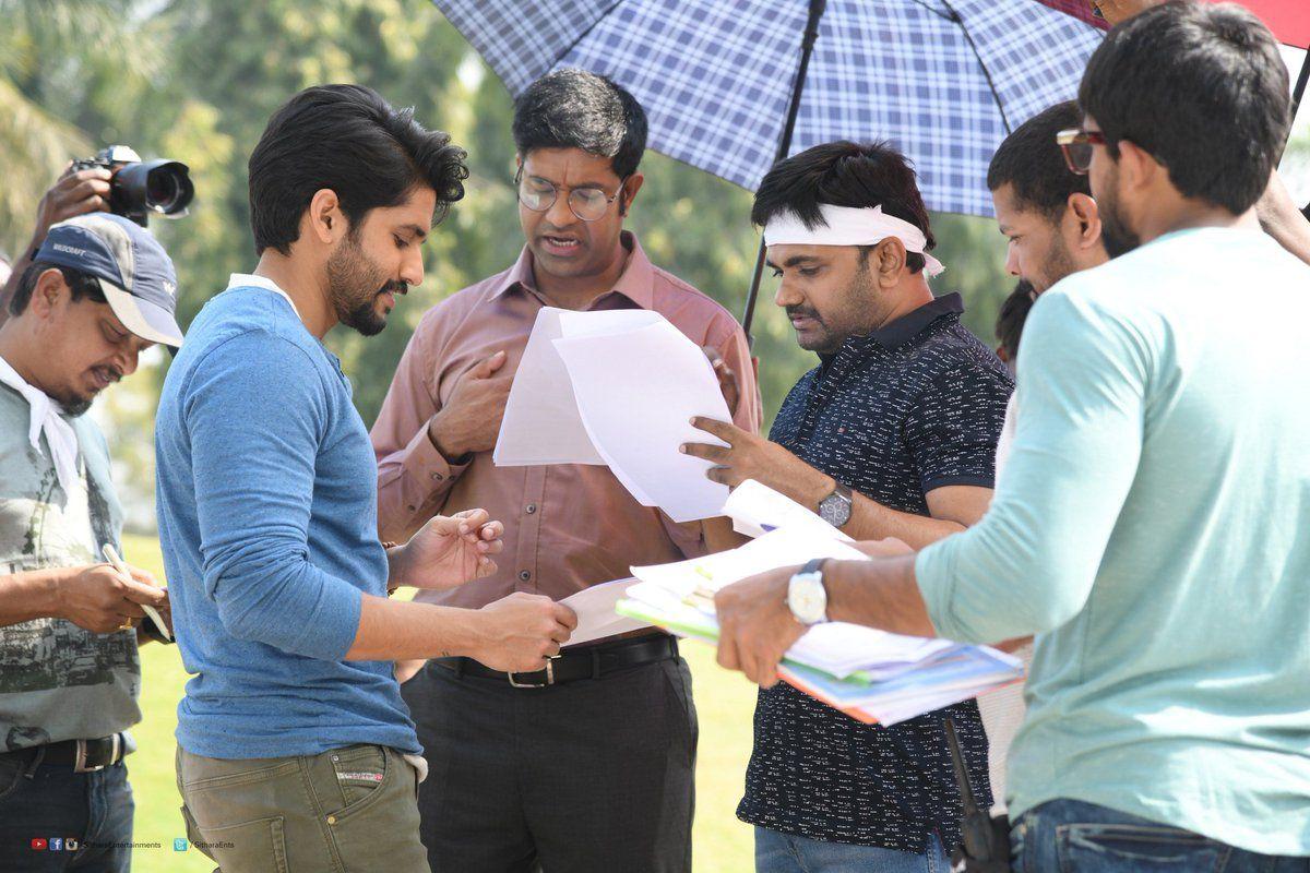 Sailaja Reddy Alludu Movie Latest Working Stills