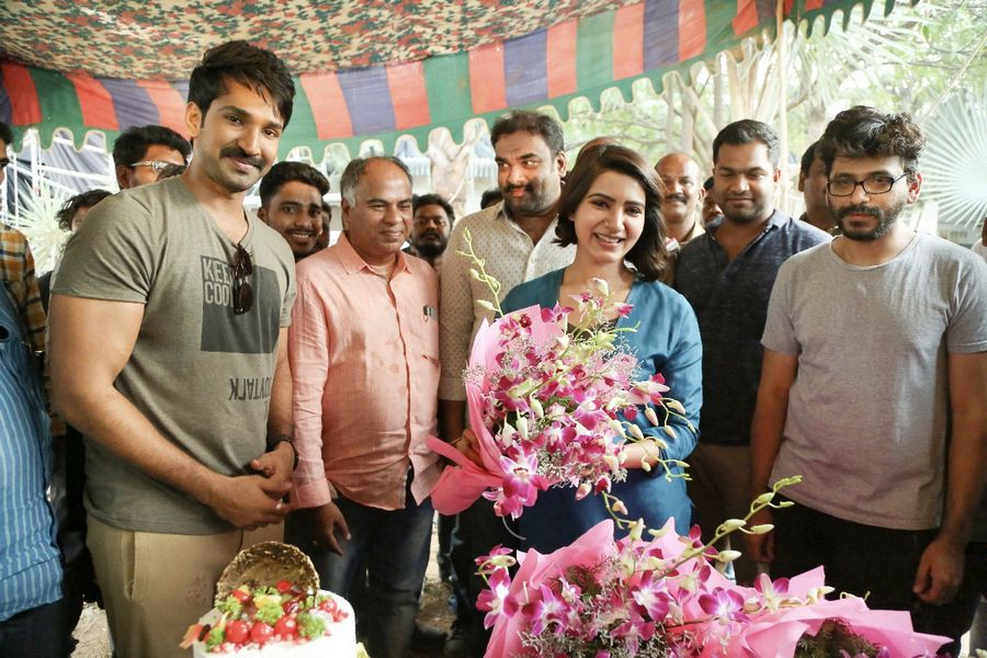 Samantha Celebrates her Birthday on the Sets of U Turn