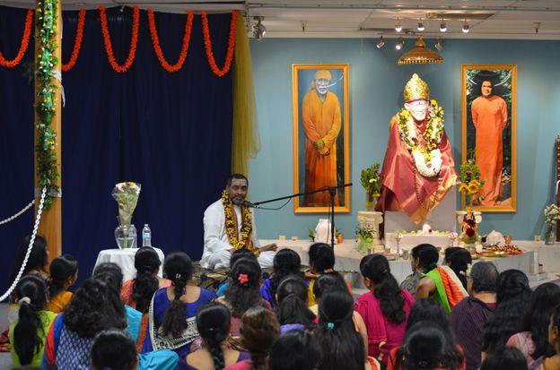 Samavedam Shunmukha Sarma Garu Pravachanam at Sacramento California USA