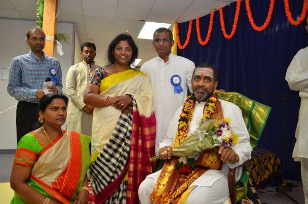 Samavedam Shunmukha Sarma Garu Pravachanam at Sacramento California USA