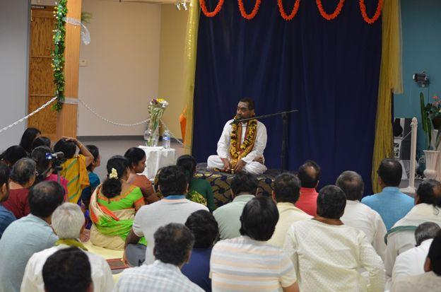 Samavedam Shunmukha Sarma Garu Pravachanam at Sacramento California USA