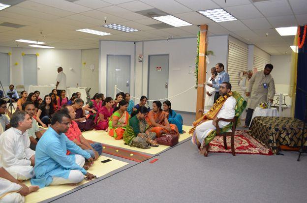 Samavedam Shunmukha Sarma Garu Pravachanam at Sacramento California USA