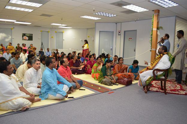 Samavedam Shunmukha Sarma Garu Pravachanam at Sacramento California USA