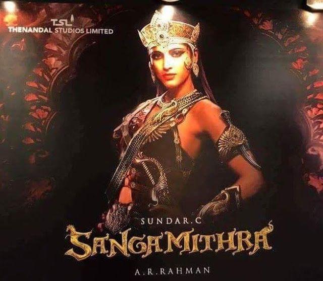 Sangamithra Movie Latest Stills & Posters