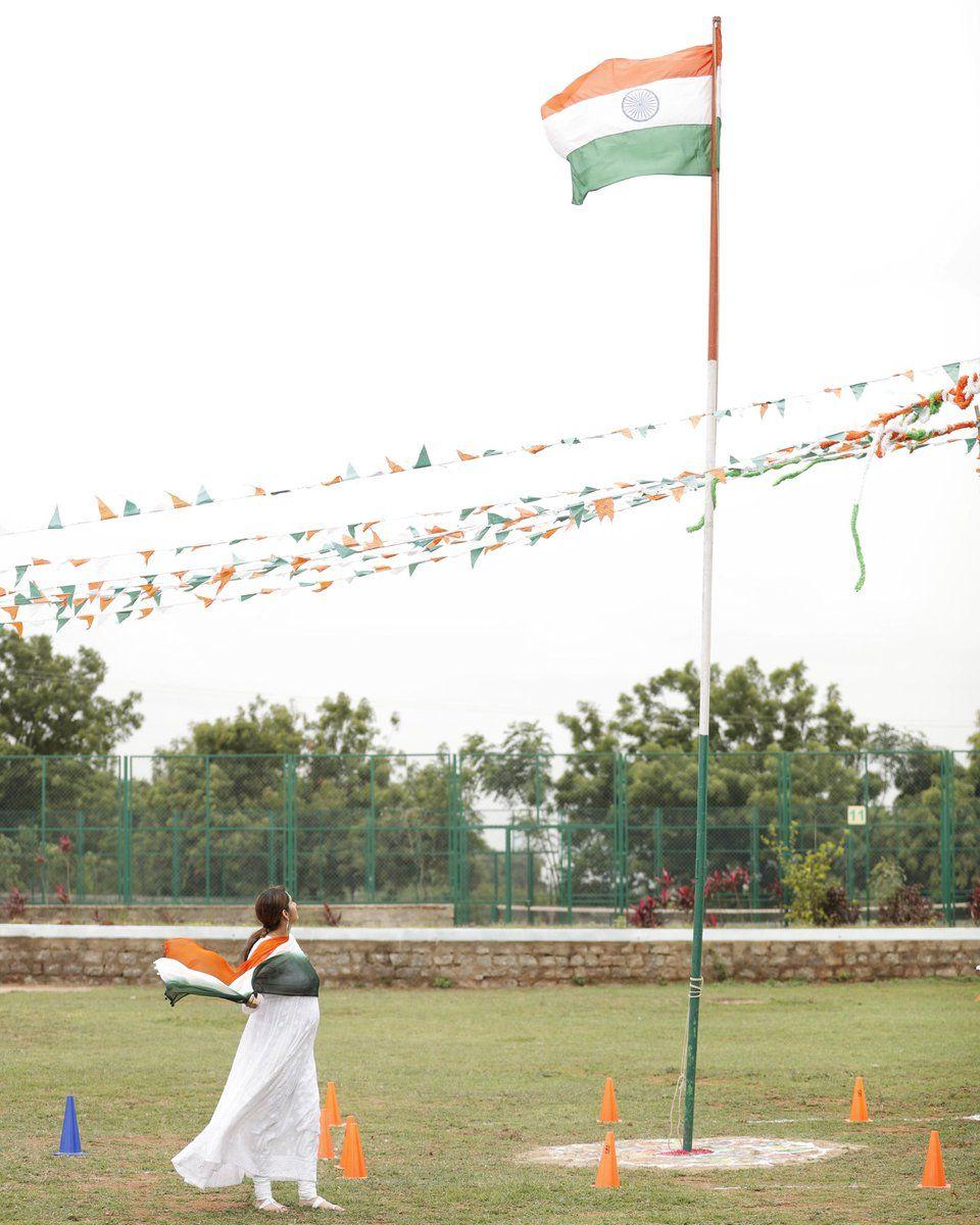Sania Mirza Celebrates Independence Day Photos