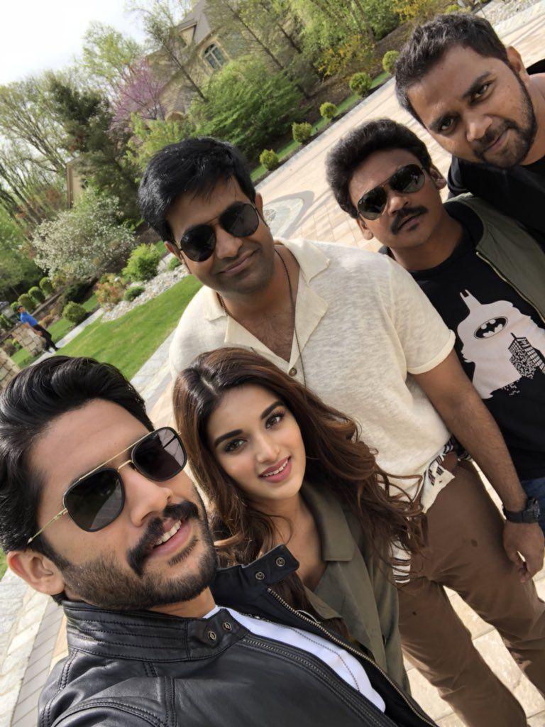 Savyasachi Movie New Working Stills & Posters