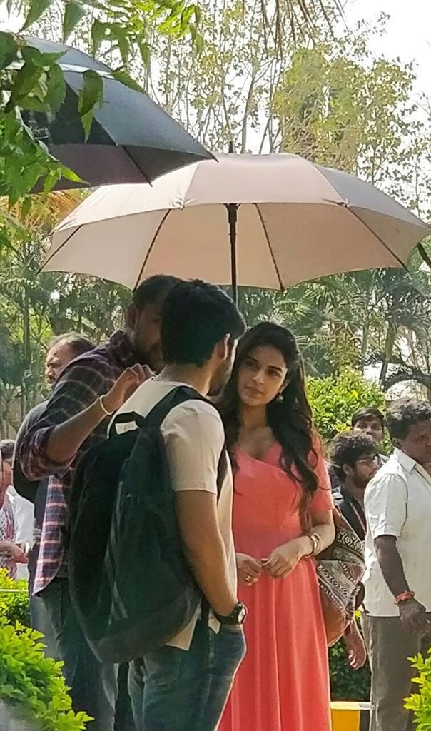 Savyasachi Movie on Set Location Leaked Photos