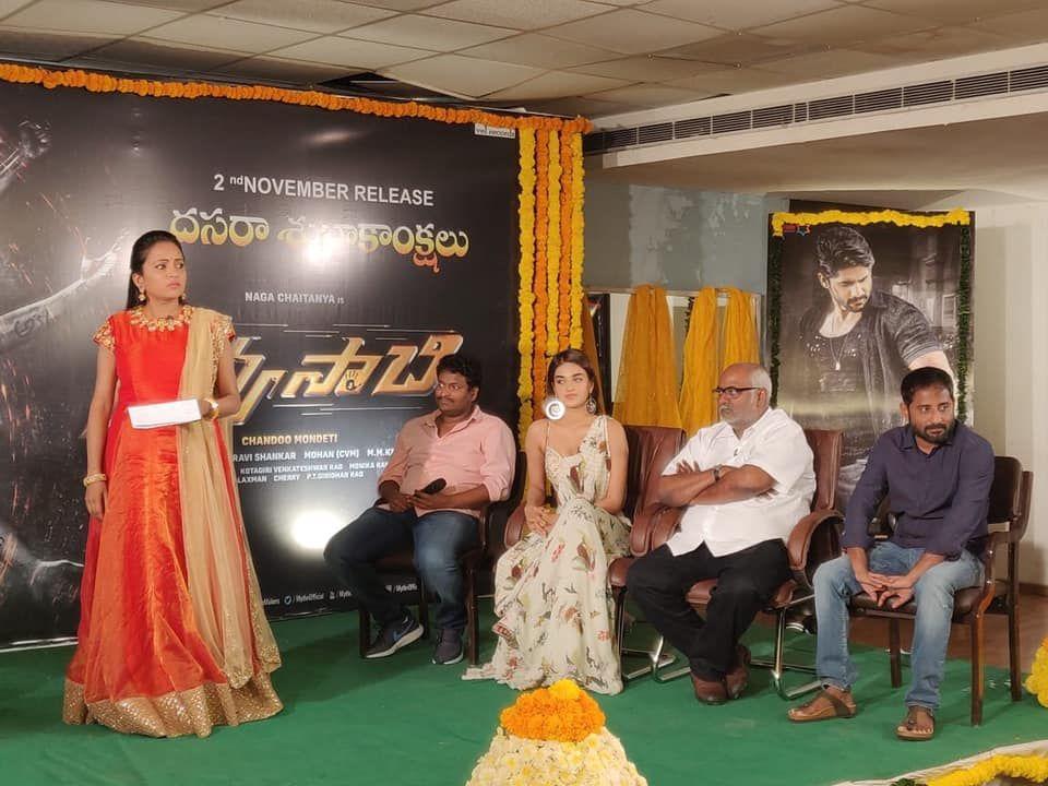 Savyasachi Team Promotions Starts Photos
