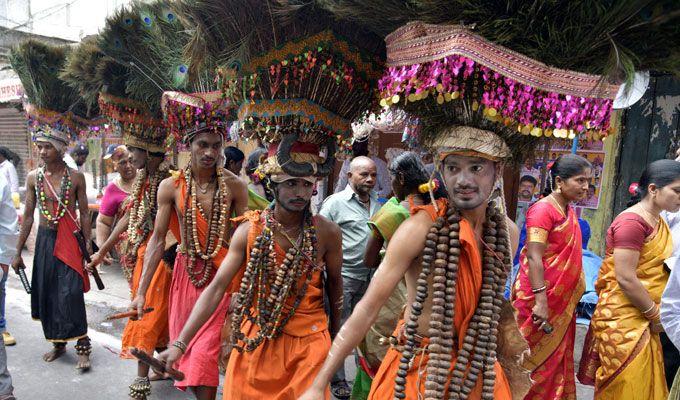 Secunderabad Ujjaini Mahankali Bonalu Celebration Photos