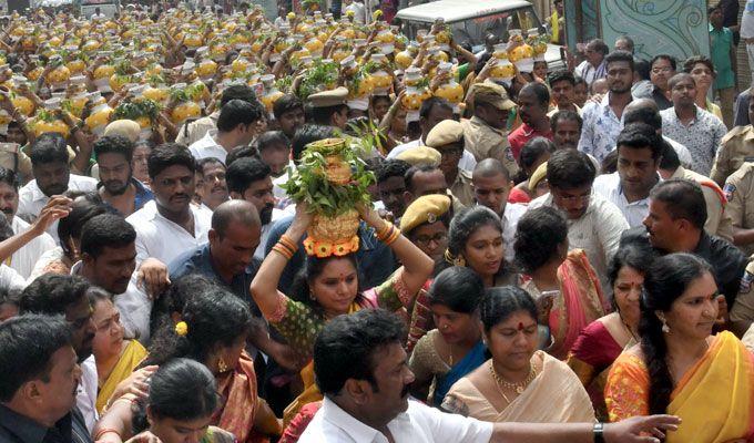 Secunderabad Ujjaini Mahankali Bonalu Celebration Photos