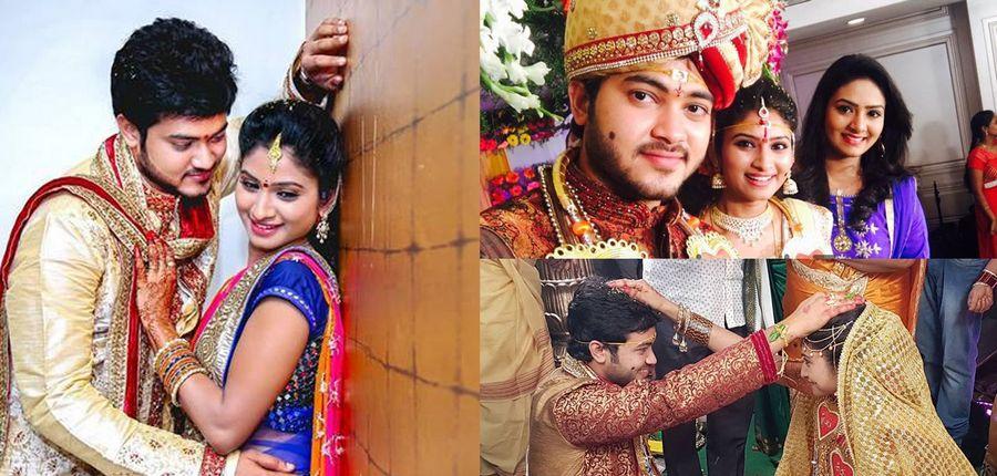 Serial Actress Vishnu Priya & Siddharth Varma Wedding Photos