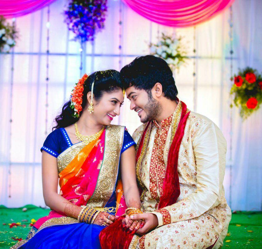 Serial Actress Vishnu Priya & Siddharth Varma Wedding Photos