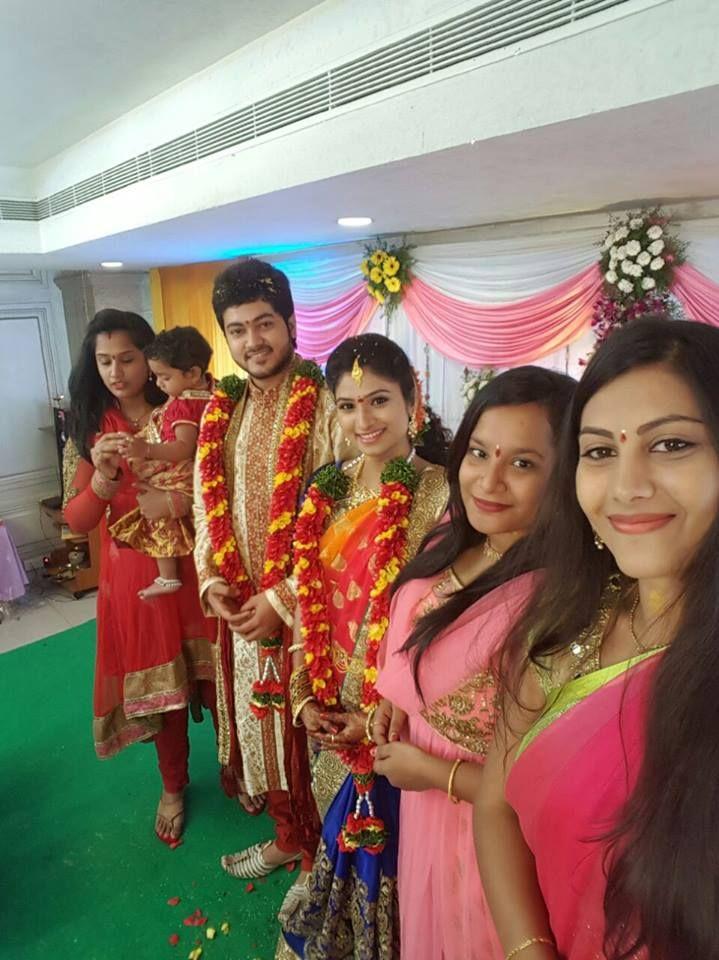 Serial Actress Vishnu Priya & Siddharth Varma Wedding Photos