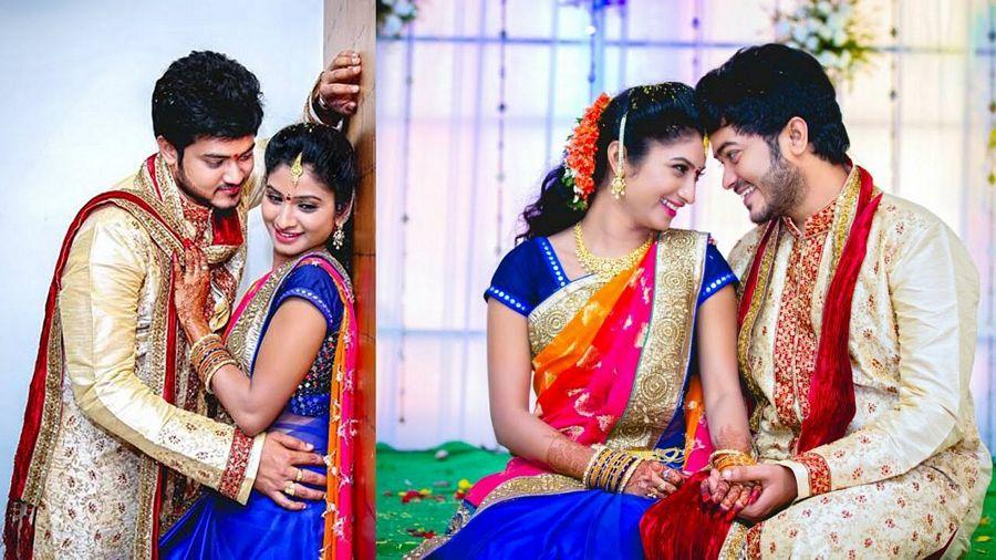 Serial Actress Vishnu Priya & Siddharth Varma Wedding Photos