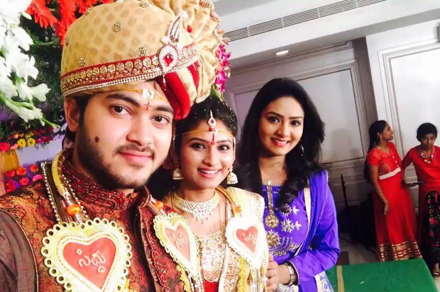 Serial Actress Vishnu Priya & Siddharth Varma Wedding Photos