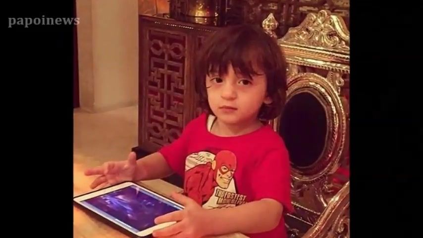 Shah Rukh Khan Little Son AbRam Kha Photos