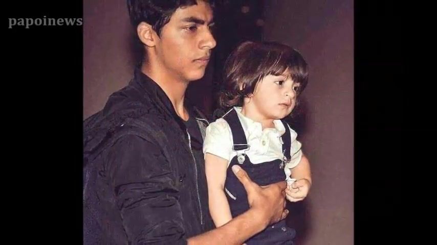 Shah Rukh Khan Little Son AbRam Kha Photos