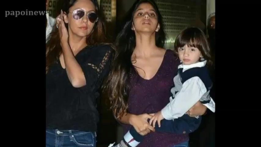 Shah Rukh Khan Little Son AbRam Kha Photos