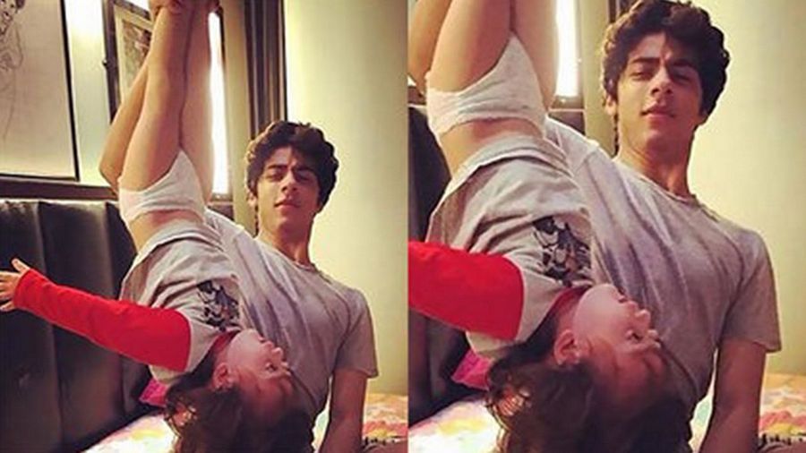 Shah Rukh Khan Little Son AbRam Kha Photos