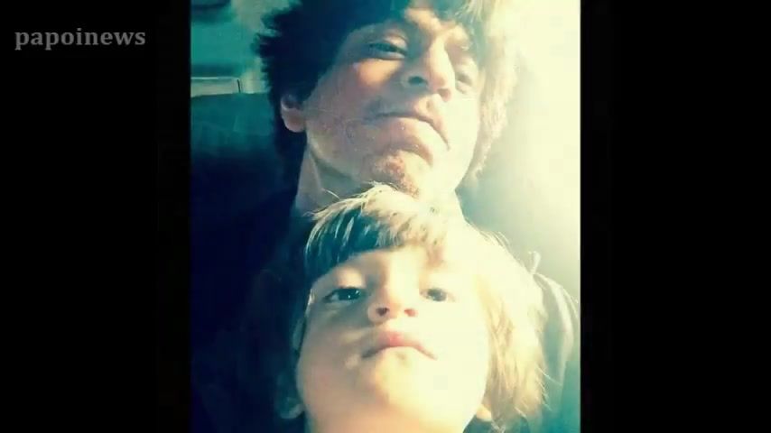 Shah Rukh Khan Little Son AbRam Kha Photos