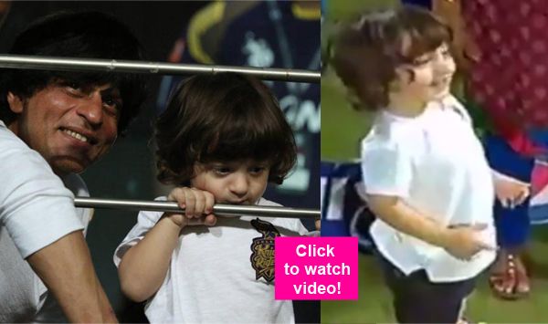 Shah Rukh Khan Little Son AbRam Kha Photos