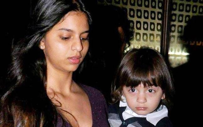 Shah Rukh Khan Little Son AbRam Kha Photos