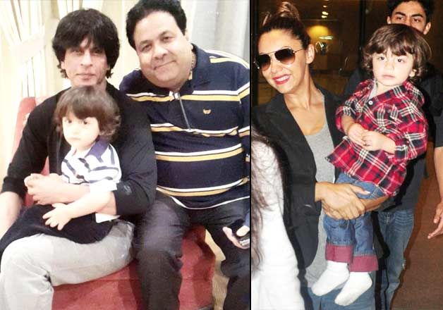 Shah Rukh Khan Little Son AbRam Kha Photos