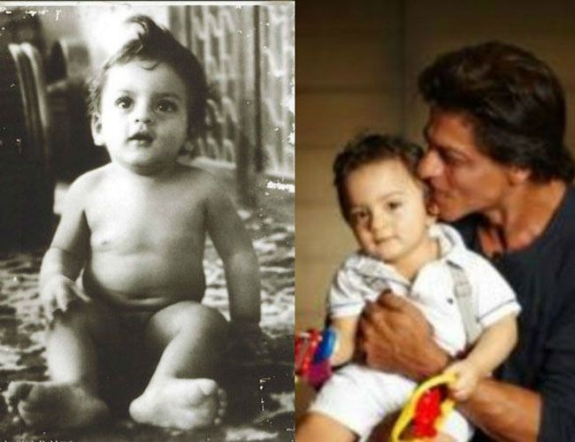 Shah Rukh Khan Little Son AbRam Kha Photos