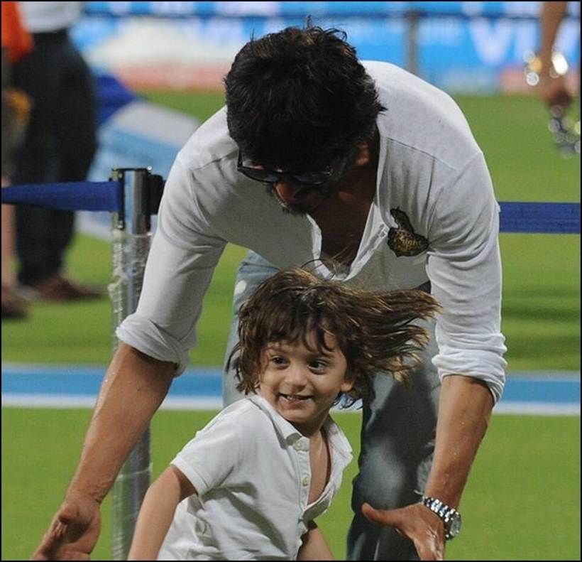 Shah Rukh Khan Little Son AbRam Kha Photos