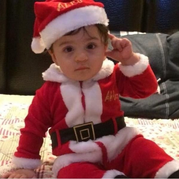 Shah Rukh Khan Little Son AbRam Kha Photos