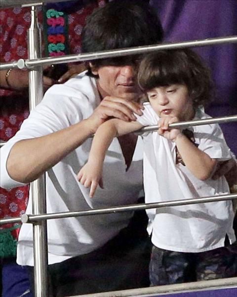Shah Rukh Khan Little Son AbRam Kha Photos