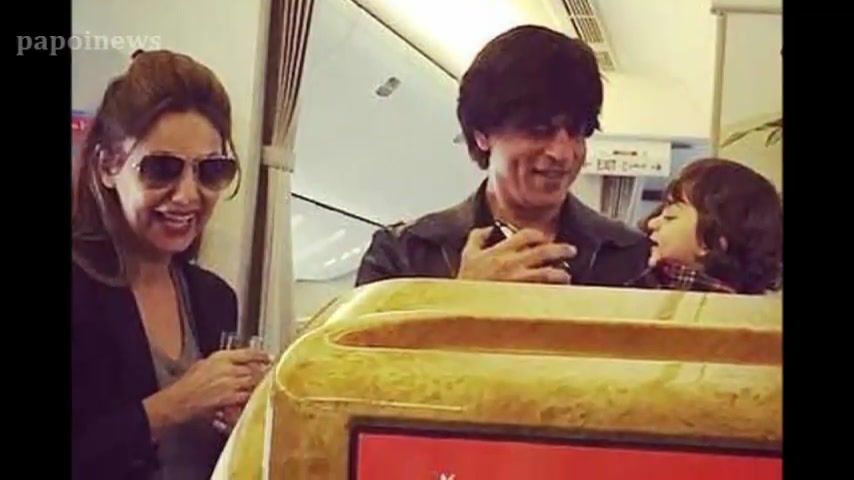 Shah Rukh Khan Little Son AbRam Kha Photos