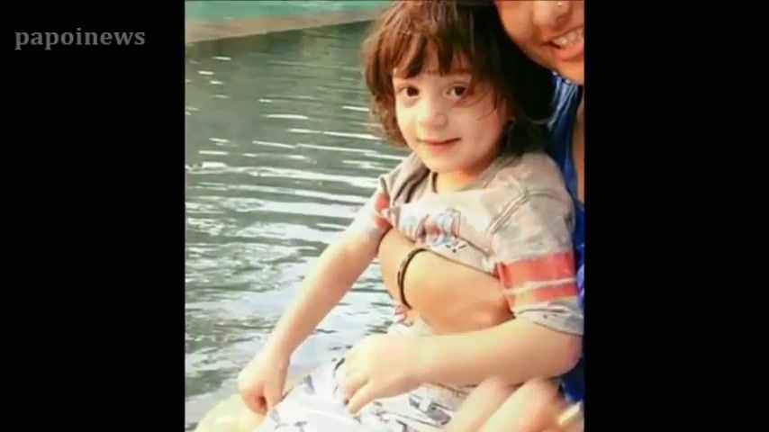 Shah Rukh Khan Little Son AbRam Kha Photos