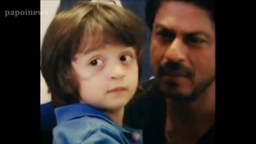 Shah Rukh Khan Little Son AbRam Kha Photos