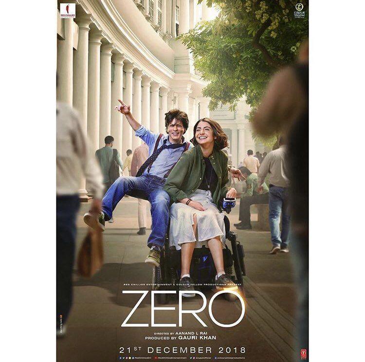 Sharukh Khan Zero Movie Posters