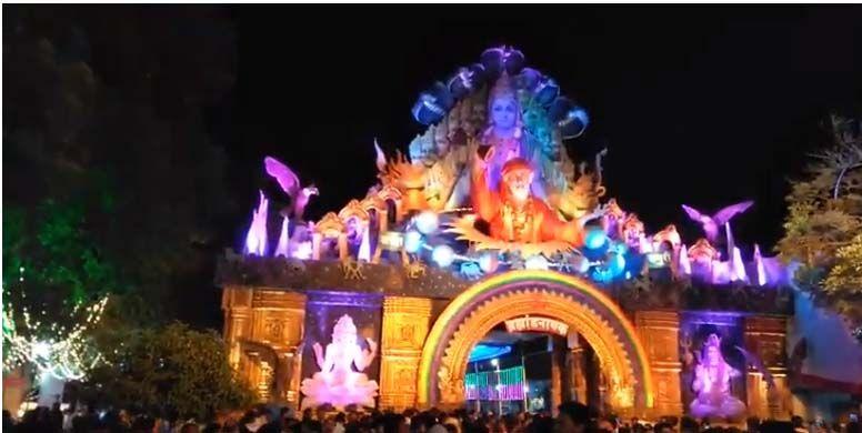 Shirdi Saibaba Temple Decorated for The Commemoration of 100 Years Photos