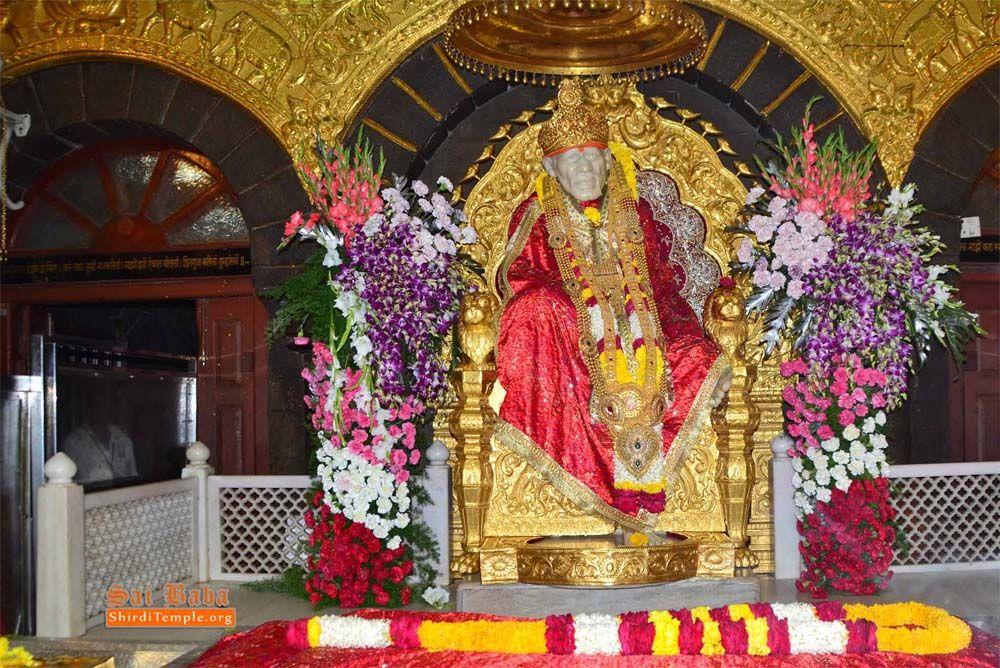 Shirdi Saibaba Temple Decorated for The Commemoration of 100 Years Photos