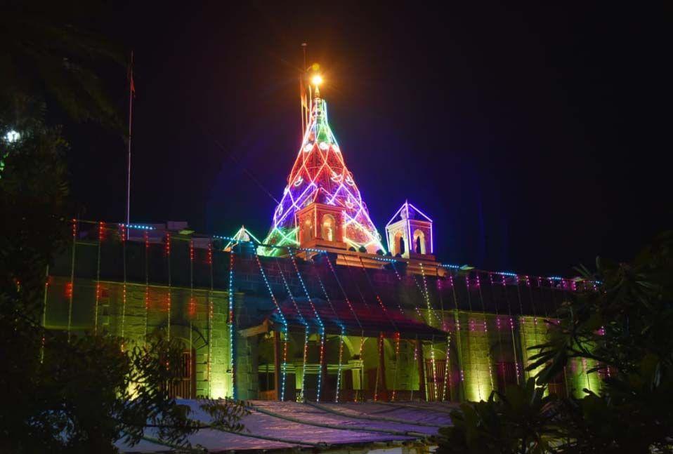 Shirdi Saibaba Temple Decorated for The Commemoration of 100 Years Photos