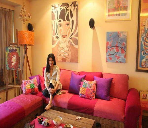 Shruti Haasan Apartment In Mumbai Photos
