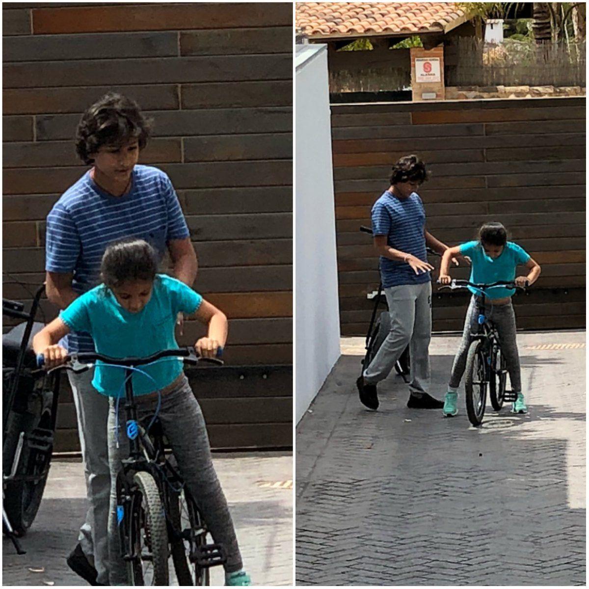 Sibling Bonding! Gautham & Sitara Latest Unseen Photos