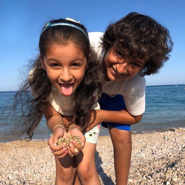 Sibling Bonding! Gautham & Sitara Latest Unseen Photos