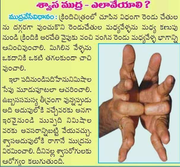 Simple Mudras for Healthy Life Style