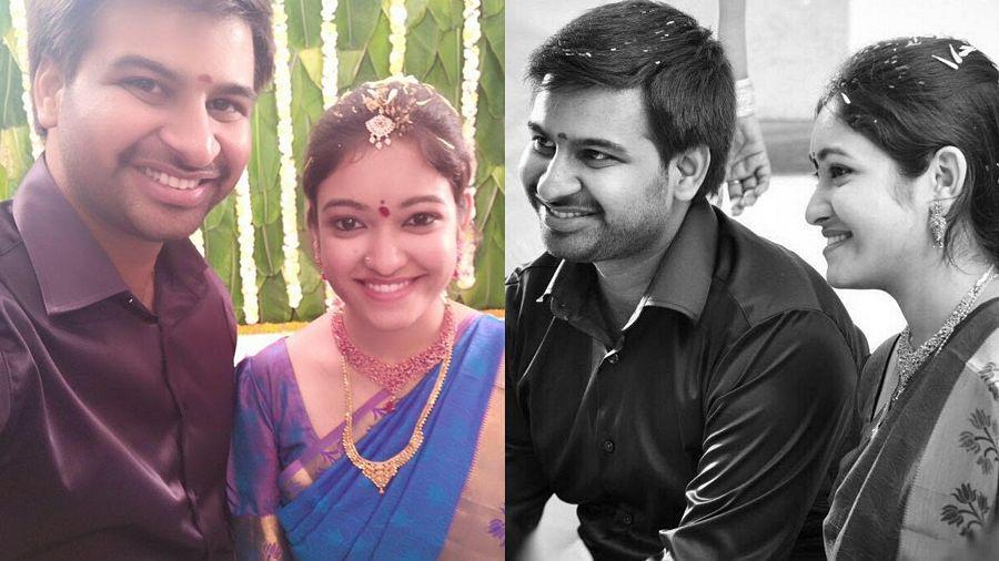 Singer Sri Teja & Valli Gayatri Engagement Photos