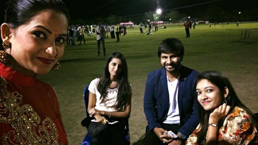 Singer Sri Teja & Valli Gayatri Engagement Photos