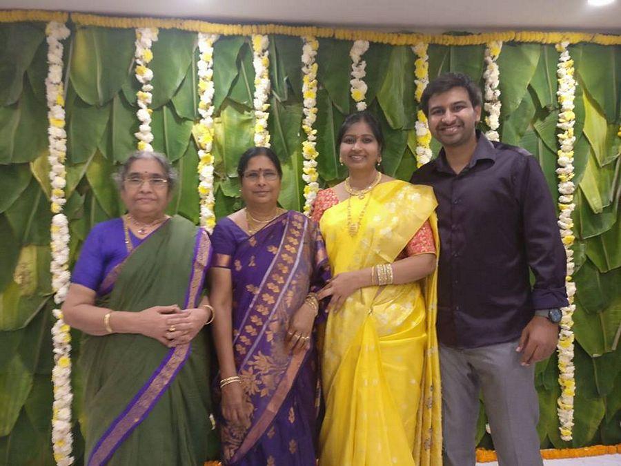 Singer Sri Teja & Valli Gayatri Engagement Photos